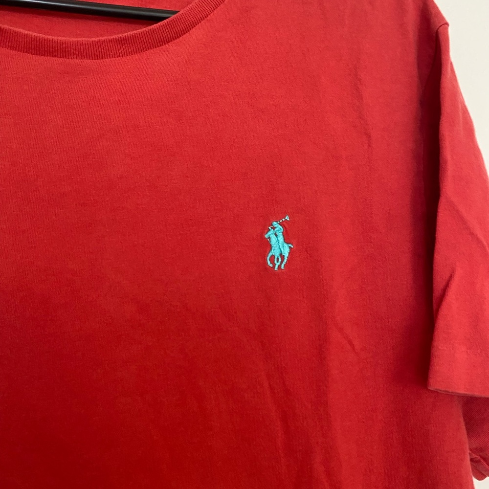 Ralph Lauren Size Large Red T-Shirt